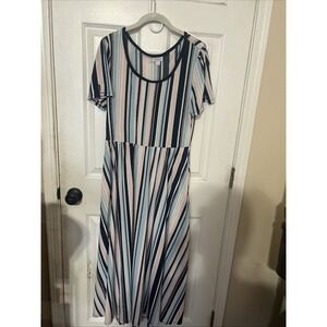 LuLaRoe Womens Size Medium Riley Dress Lot. Of 4. Medium/ Large Preowned EUC